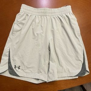 Underarmour men’s shorts. 8 inch inseam. Fitted. Medium.